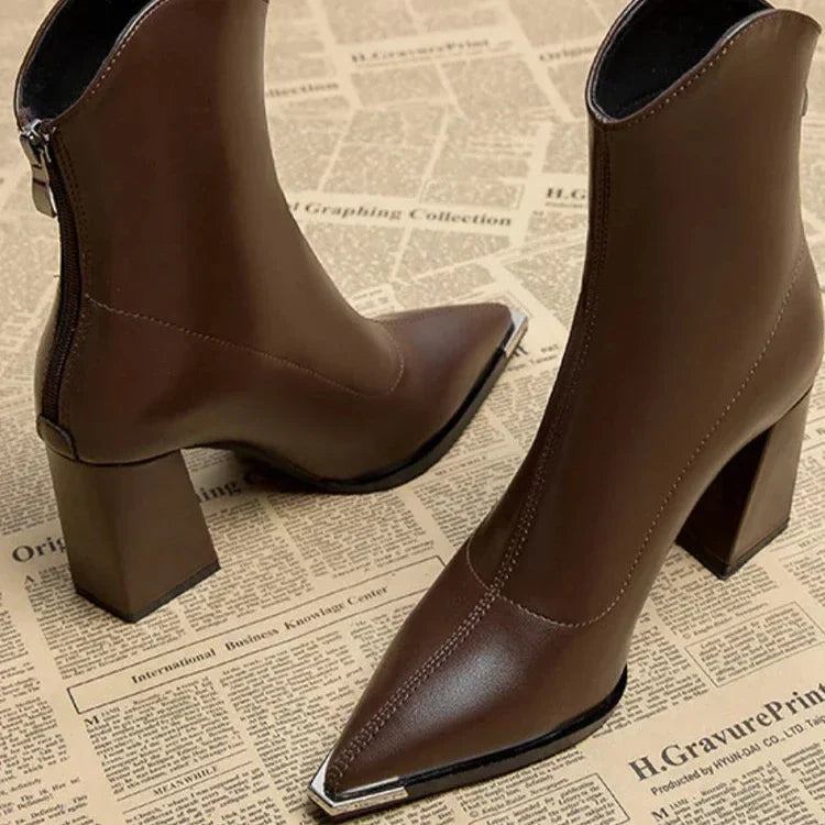 NOX™ - Chrome Tip Chelsea Boots