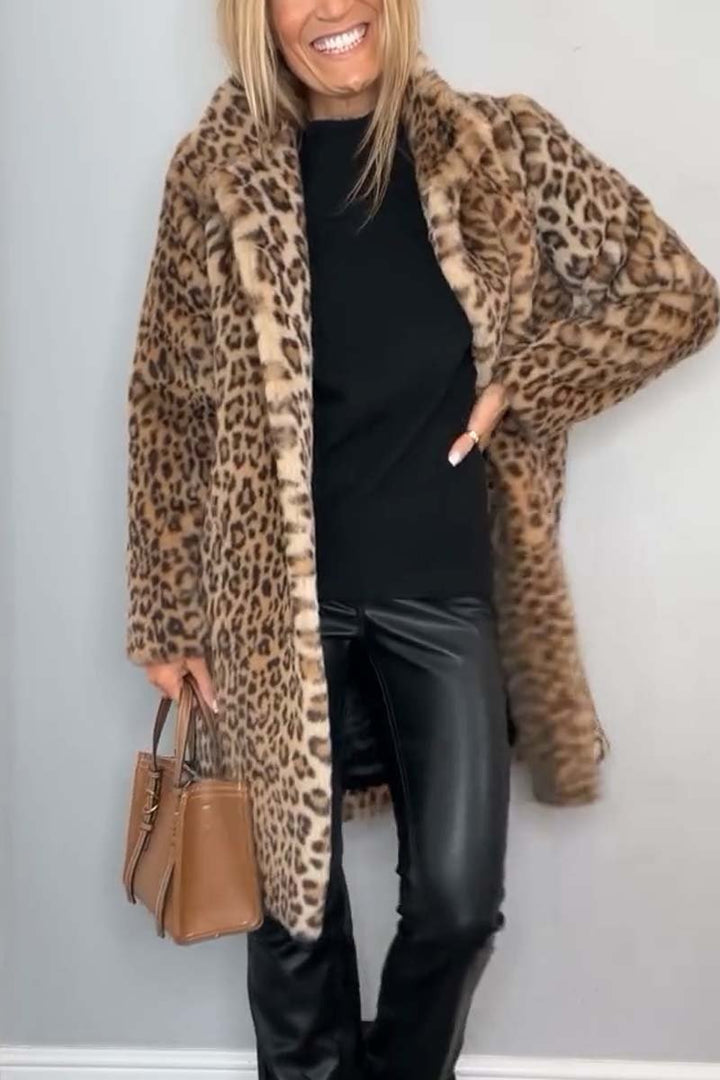 ROSA™ |  Leopard Winter Coat