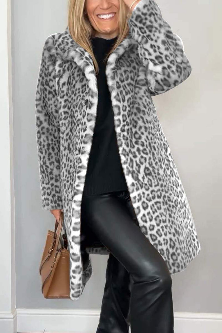 ROSA™ |  Leopard Winter Coat