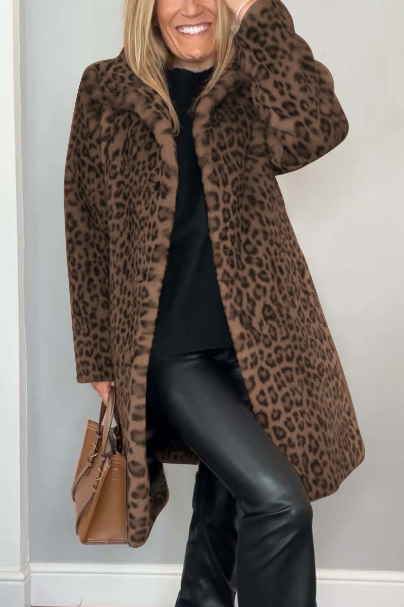 ROSA™ |  Leopard Winter Coat