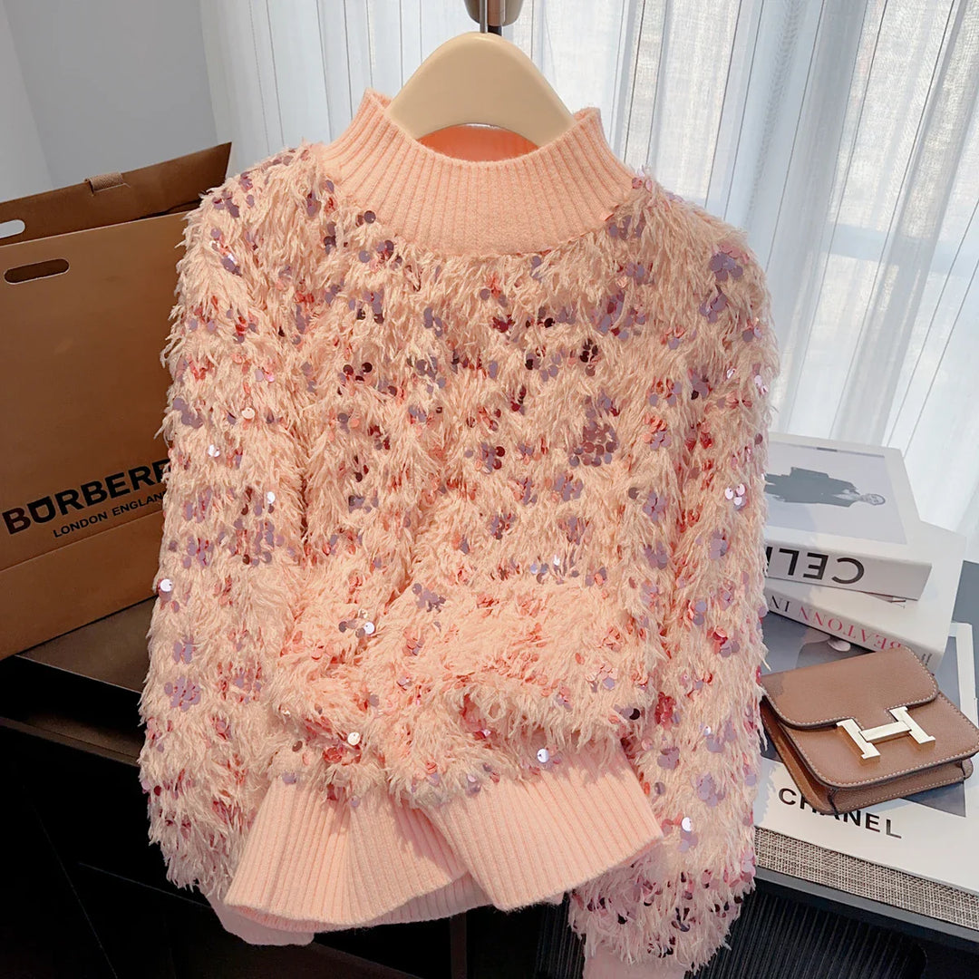 AURORA™ -  Dazzling Sequin Pullover