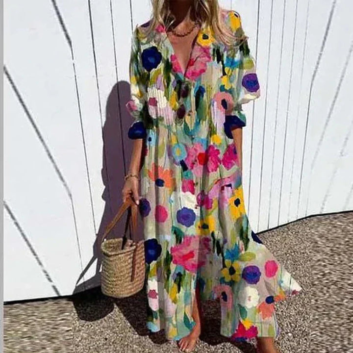 MELISSA™ - Chic Boho Maxi Dress