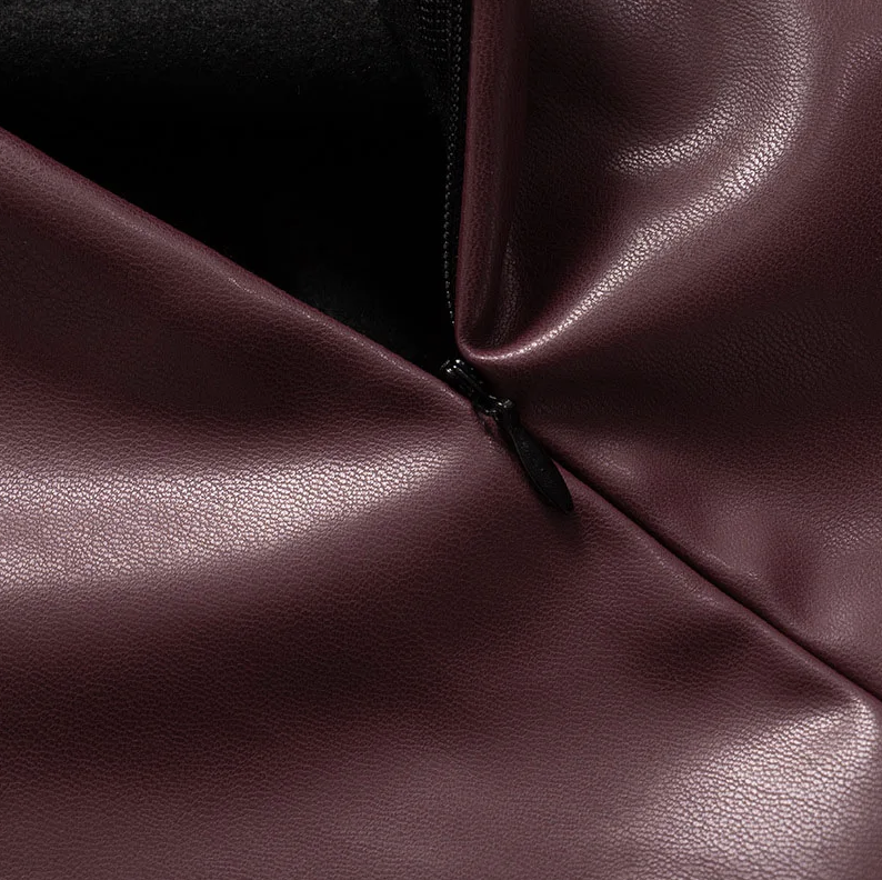 SERAN™ | Sleek Faux Leather Top