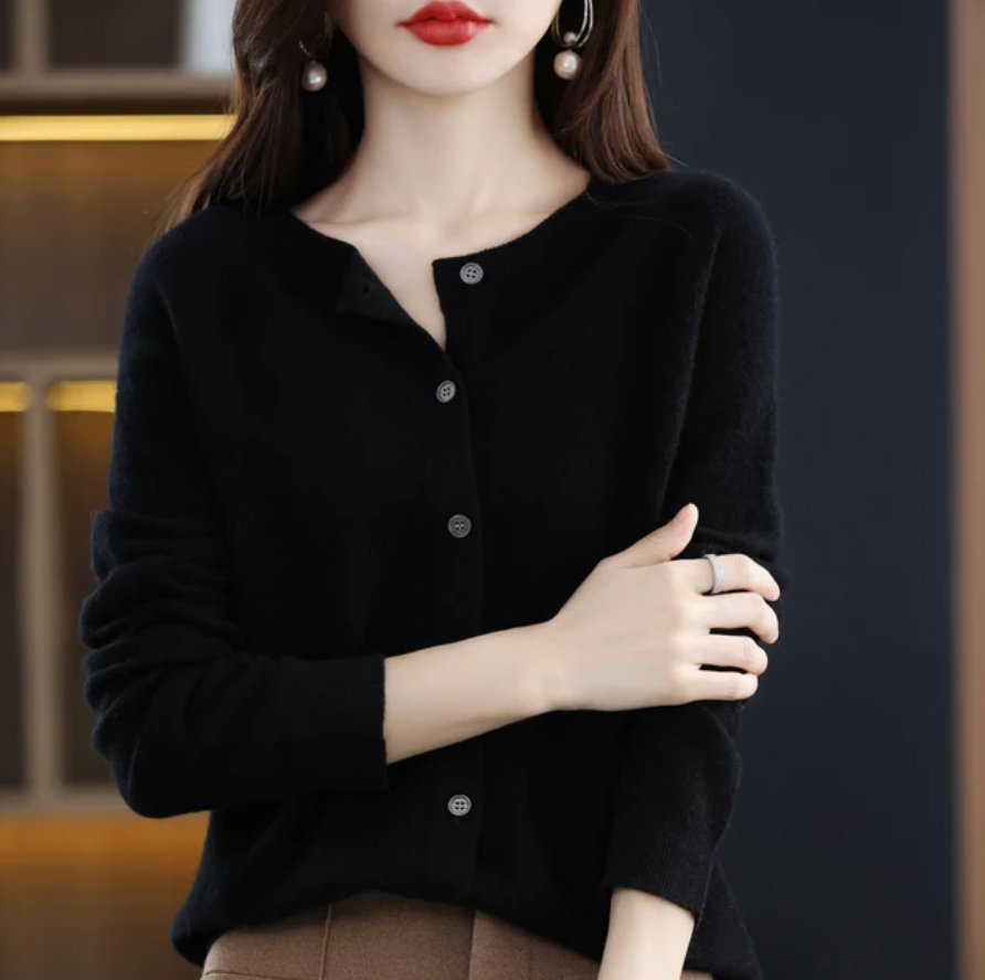 ELEANOR™ - Soft Button-Up Cardigan