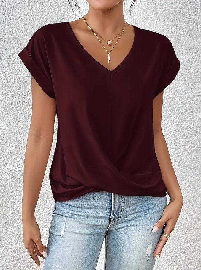 BELLE™ | The Stylish V-Neck Top