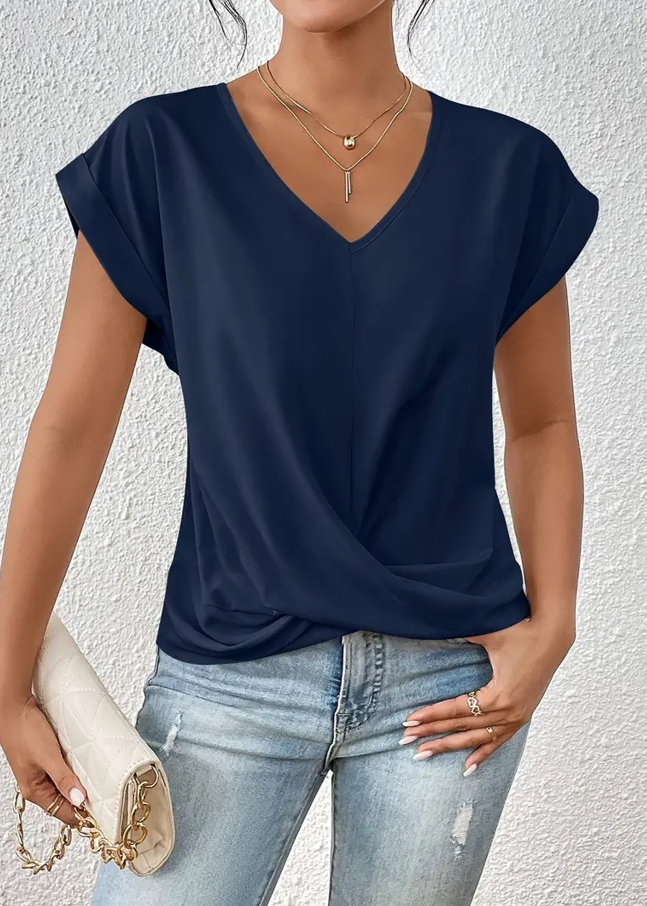 BELLE™ | The Stylish V-Neck Top