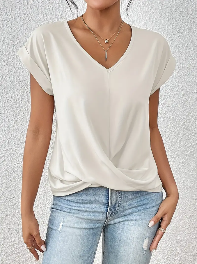 BELLE™ | The Stylish V-Neck Top