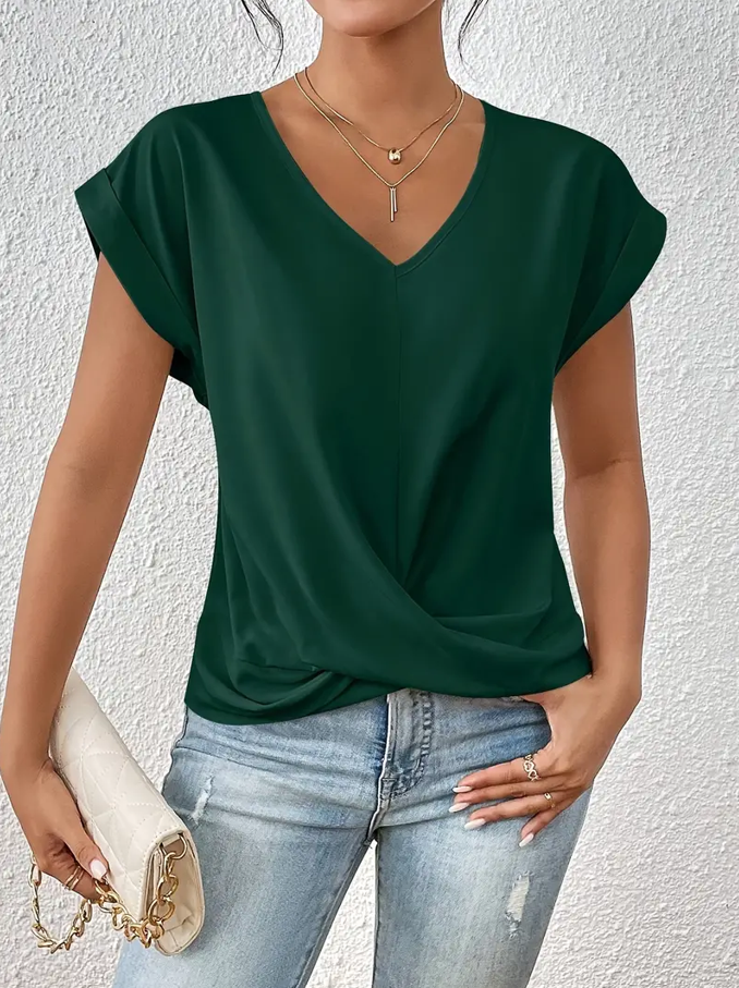 BELLE™ | The Stylish V-Neck Top