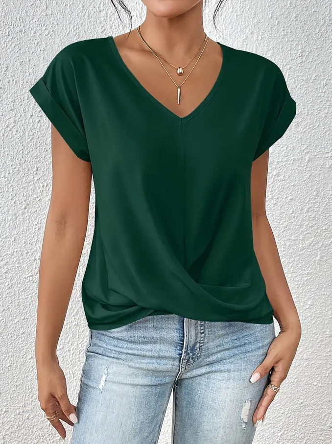 BELLE™ | The Stylish V-Neck Top