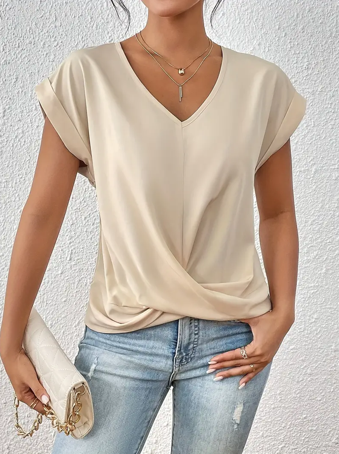 BELLE™ | The Stylish V-Neck Top