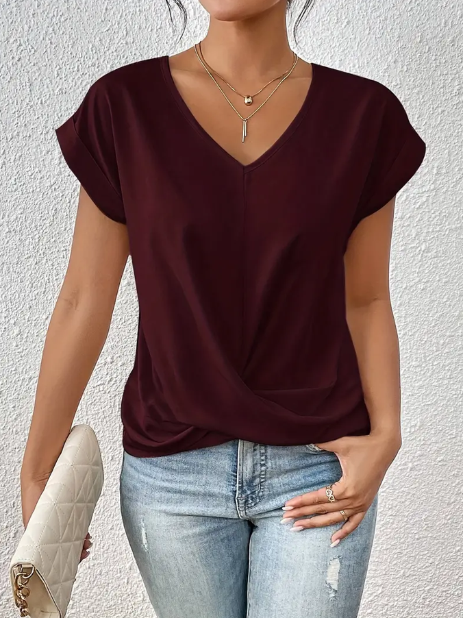 BELLE™ | The Stylish V-Neck Top