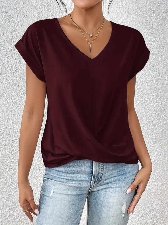 BELLE™ | The Stylish V-Neck Top