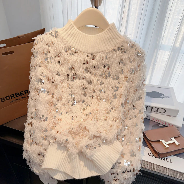 AURORA™ -  Dazzling Sequin Pullover