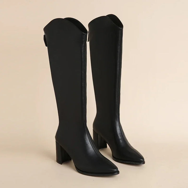 VALERIA™ - Luxe Longline Boots