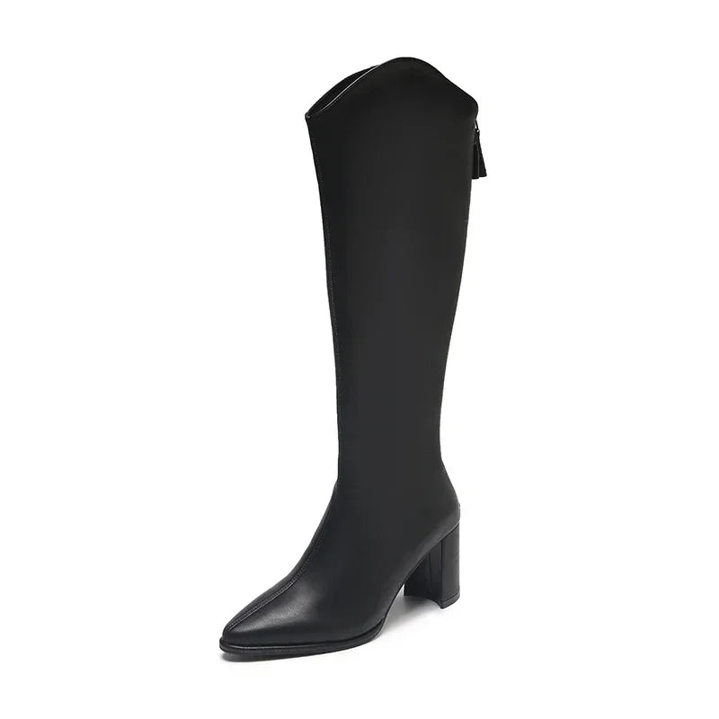 VALERIA™ - Luxe Longline Boots