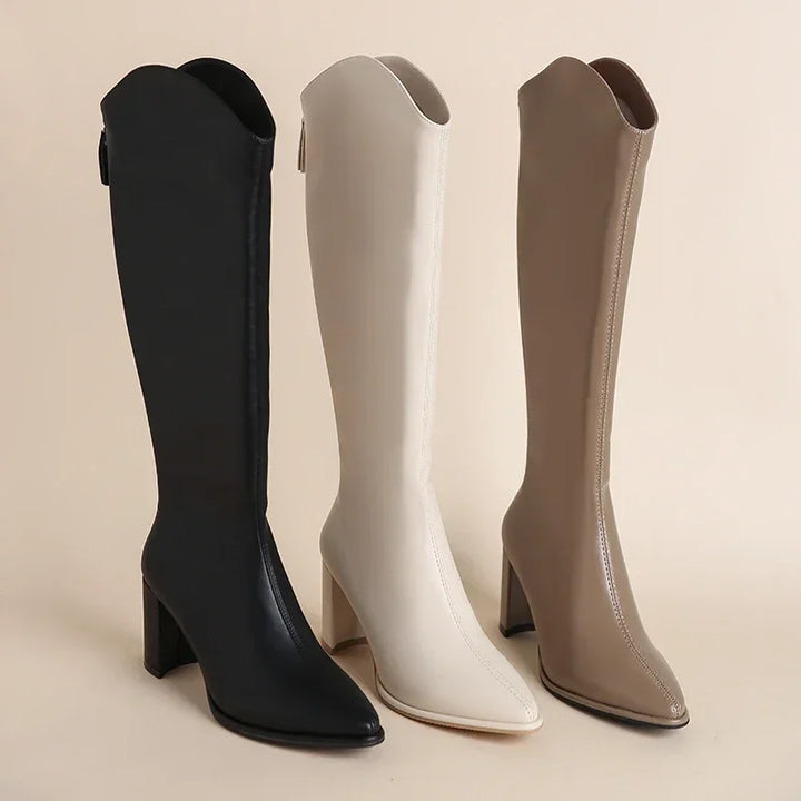 VALERIA™ - Luxe Longline Boots