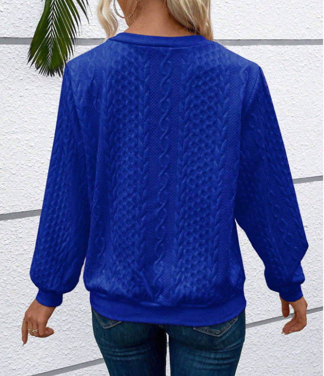 EMMA™ |  Elegant Quarter-Zip Sweater