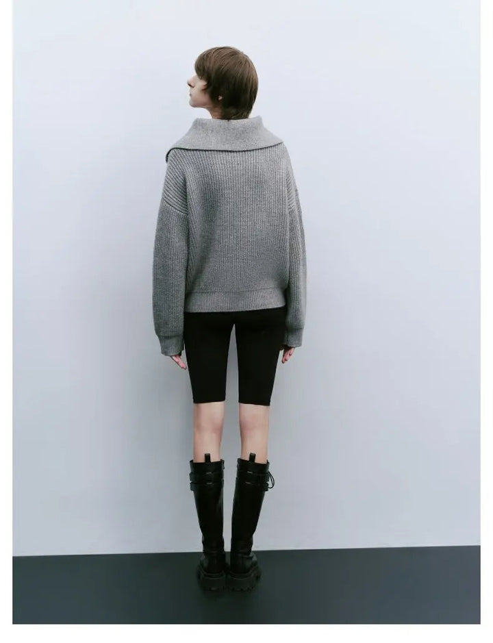 ELODIE™ - Comfy Half-Zip Sweater