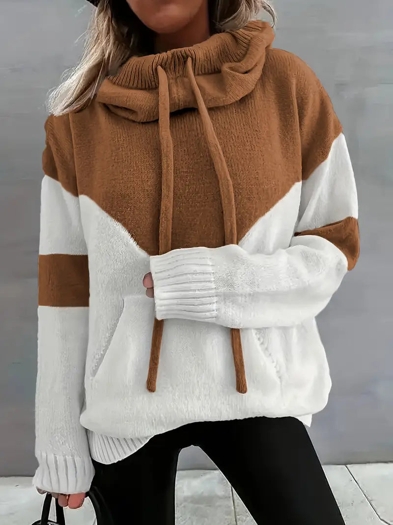 RÍONA™ - Dual-Tone Cosy Hoodie