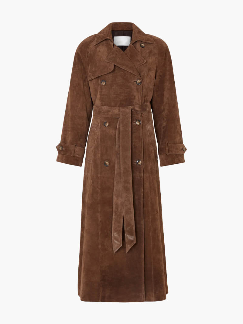 CHANTAL™ - Classic Belted Trench Coat