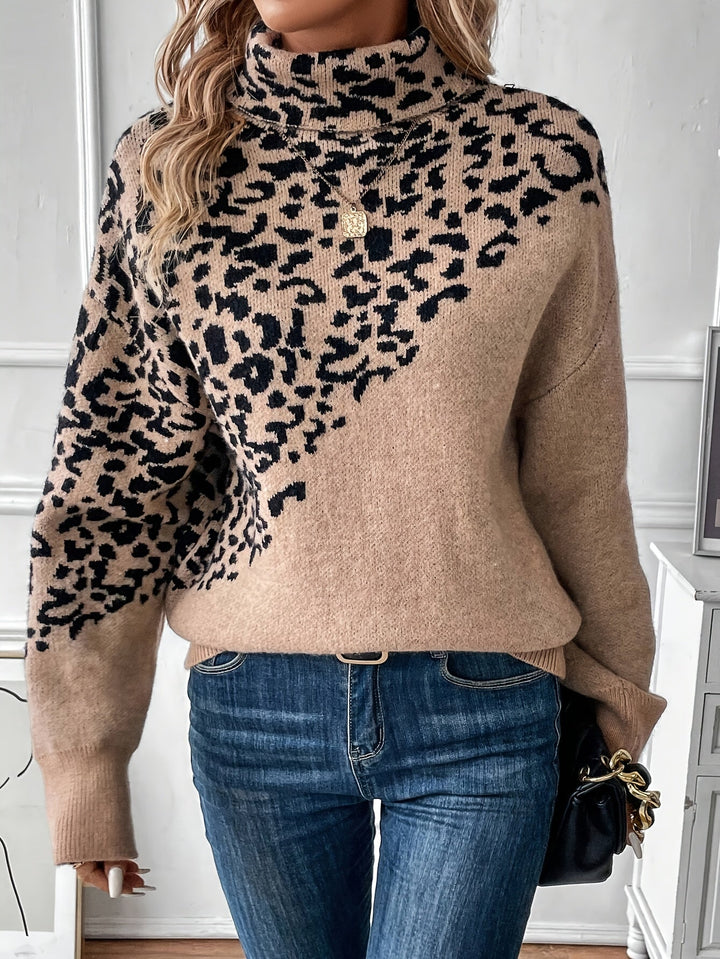 ZAYNA™ - Leopard Sweater