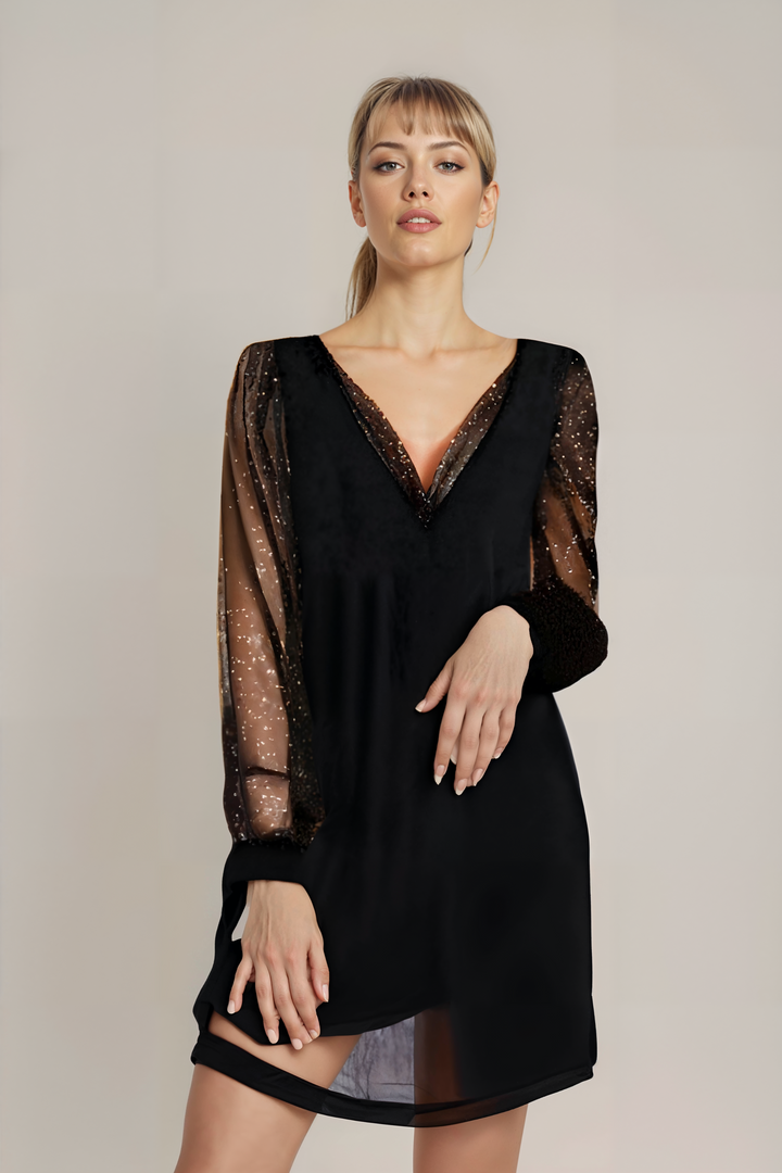 LILA™ - Lace Sleeve Dress