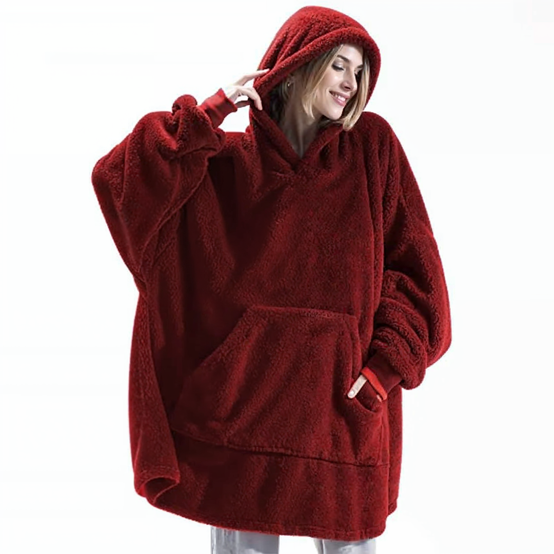 COZYCLOUD™ - Fleece-Lined Oversized Hoodie