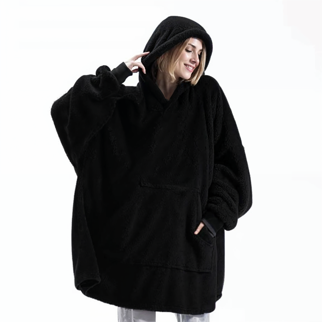 COZYCLOUD™ - Fleece-Lined Oversized Hoodie