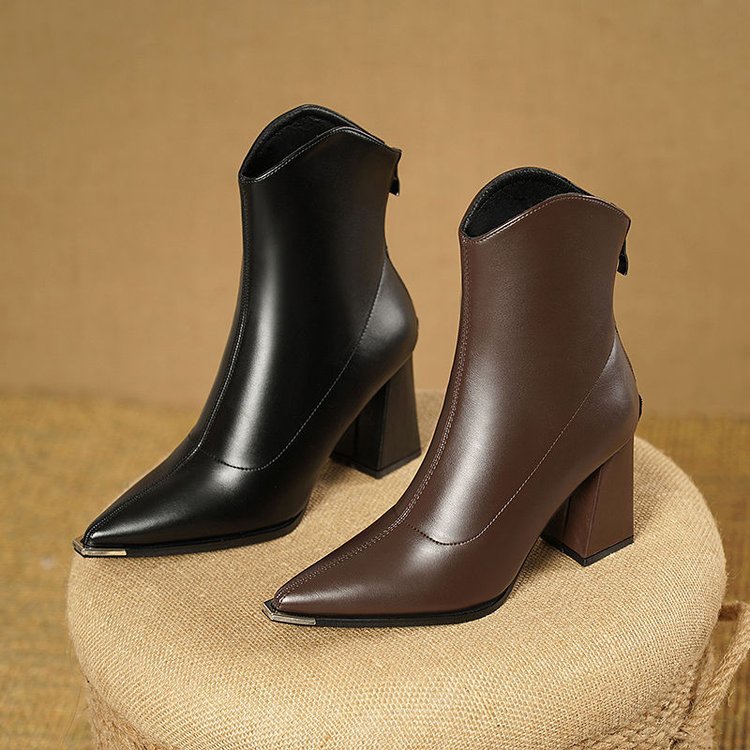 NOX™ - Chrome Tip Chelsea Boots