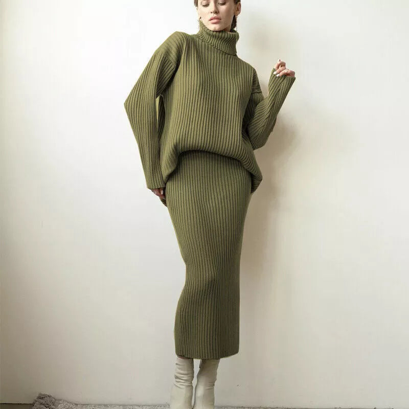 INAYA™ - Cosy Turtleneck Knit Set