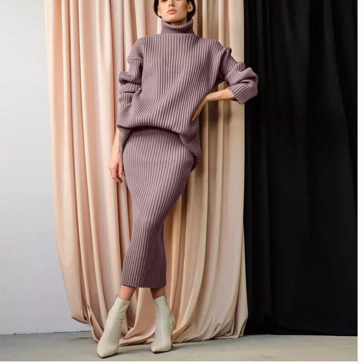 INAYA™ - Cosy Turtleneck Knit Set