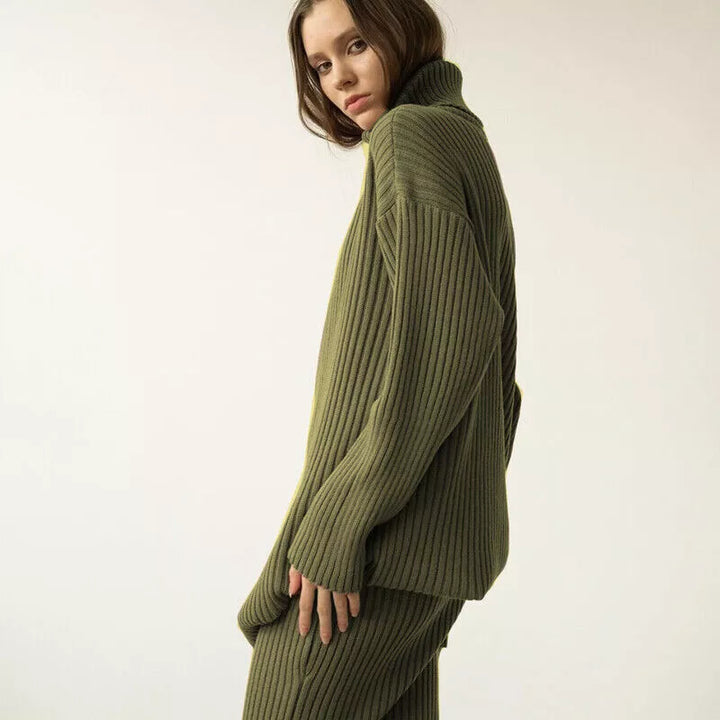 INAYA™ - Cosy Turtleneck Knit Set