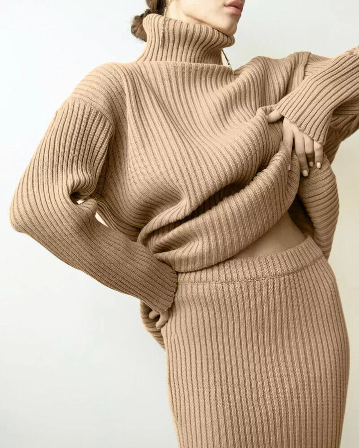 INAYA™ - Cosy Turtleneck Knit Set