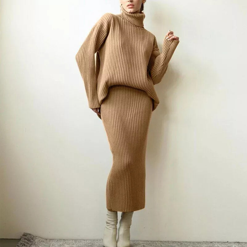 INAYA™ - Cosy Turtleneck Knit Set